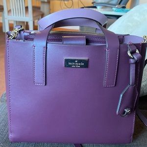 Kate Spade Purple Crossbody/Handbag Medium sized